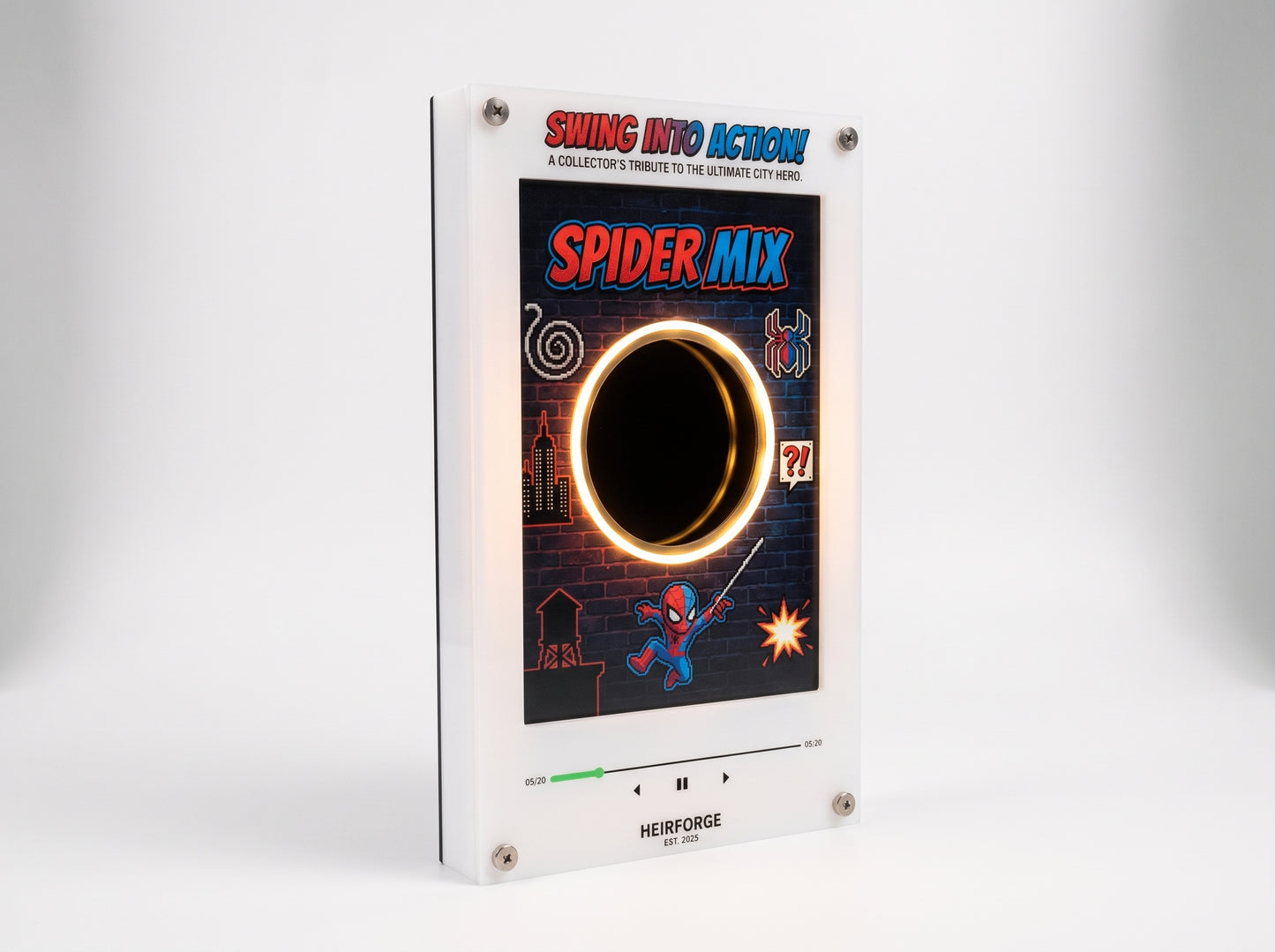 SpiderMix Vinyl Fridge Magnet